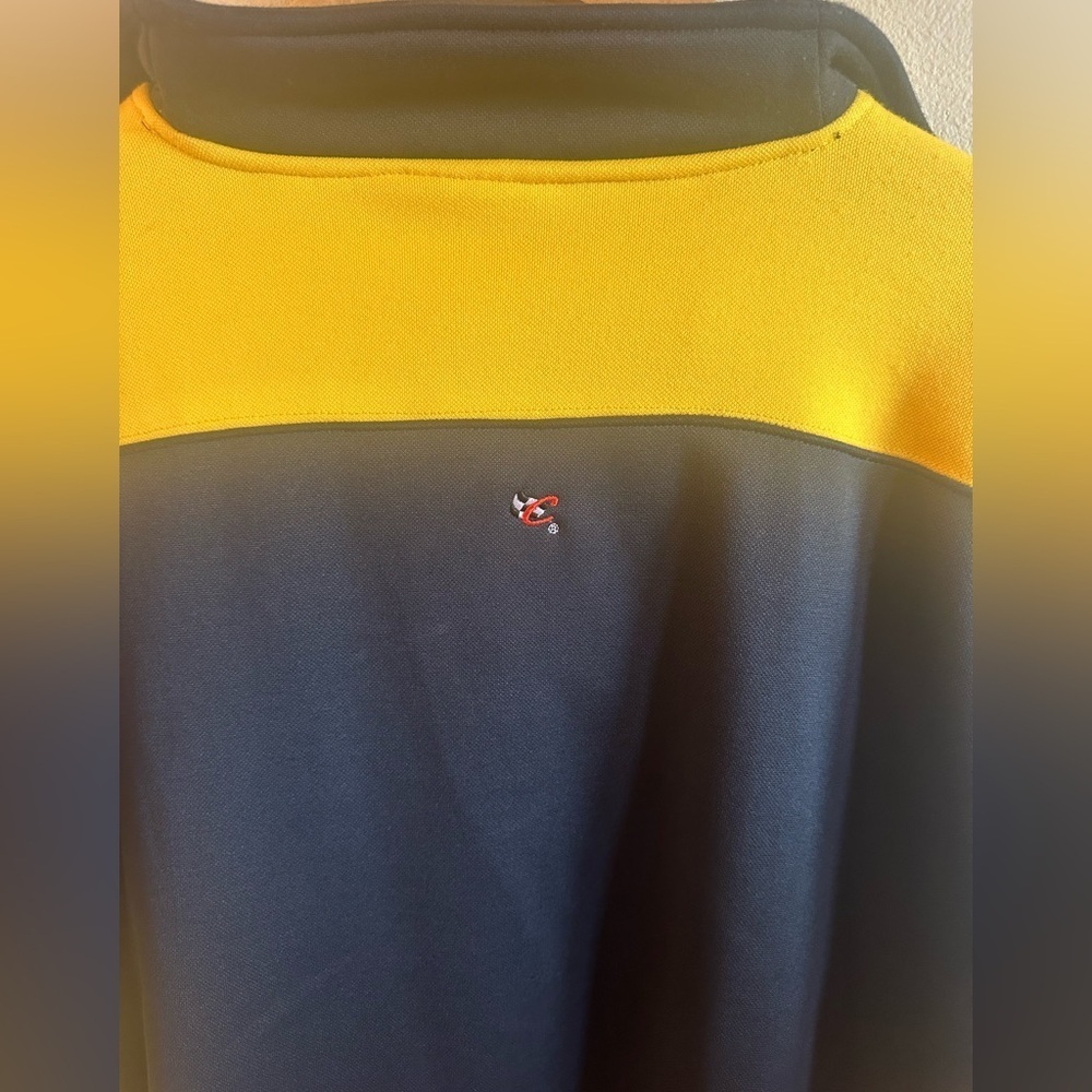 Chase Authentics Dale Jarrett Sweatshirt Mens Size Large Black Yellow Vintage - Picture 8 of 15